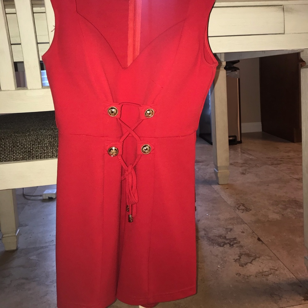 MadRag red jumpsuit